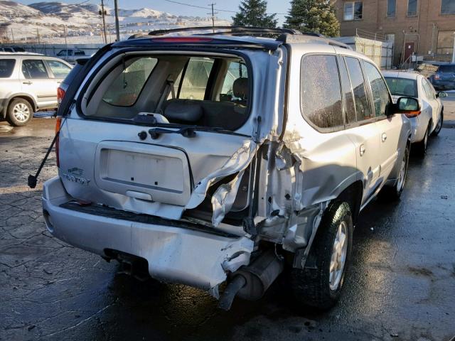 1GKDT13S452314343 - 2005 GMC ENVOY SILVER photo 4