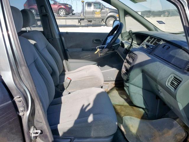 JHMRA3867WC002848 - 1998 HONDA ODYSSEY LX GRAY photo 5