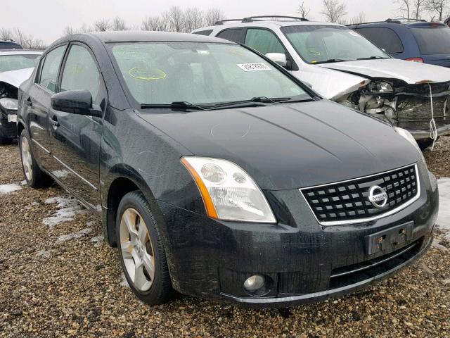 3N1AB61E58L681589 - 2008 NISSAN SENTRA 2.0 BLACK photo 1