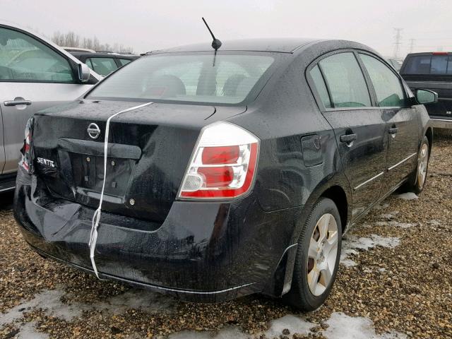 3N1AB61E58L681589 - 2008 NISSAN SENTRA 2.0 BLACK photo 4