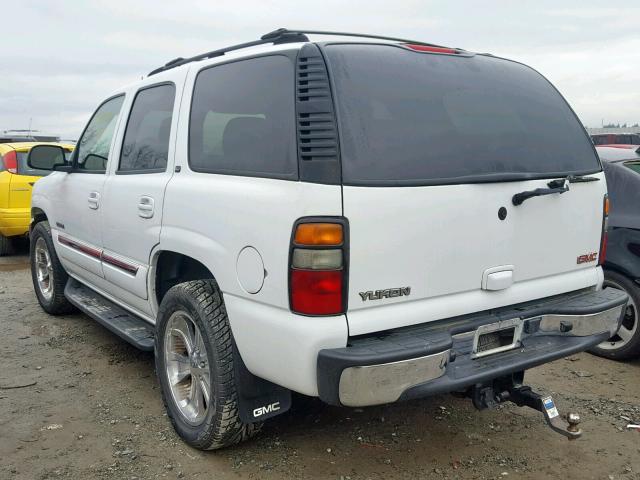 1GKEK13Z14J318679 - 2004 GMC YUKON WHITE photo 3