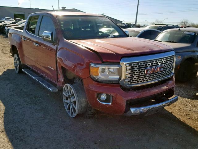 1GTG6EEN9H1276813 - 2017 GMC CANYON DEN RED photo 1