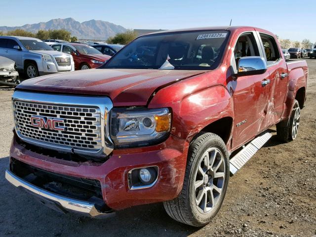 1GTG6EEN9H1276813 - 2017 GMC CANYON DEN RED photo 2