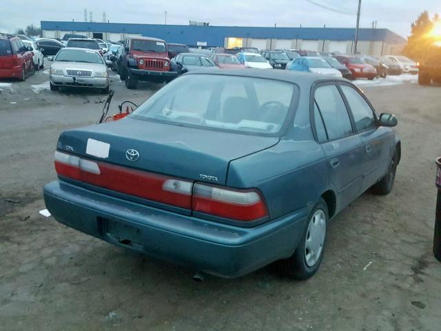 1NXBB02EXTZ462750 - 1996 TOYOTA COROLLA DX TEAL photo 4