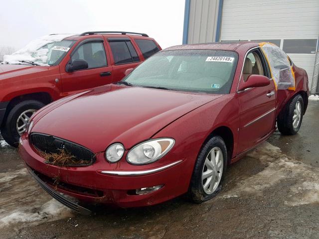 2G4WD582361209985 - 2006 BUICK LACROSSE C RED photo 2