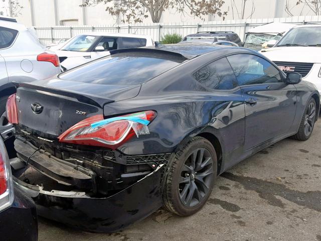 KMHHT6KD1DU112717 - 2013 HYUNDAI GENESIS CO BLACK photo 4