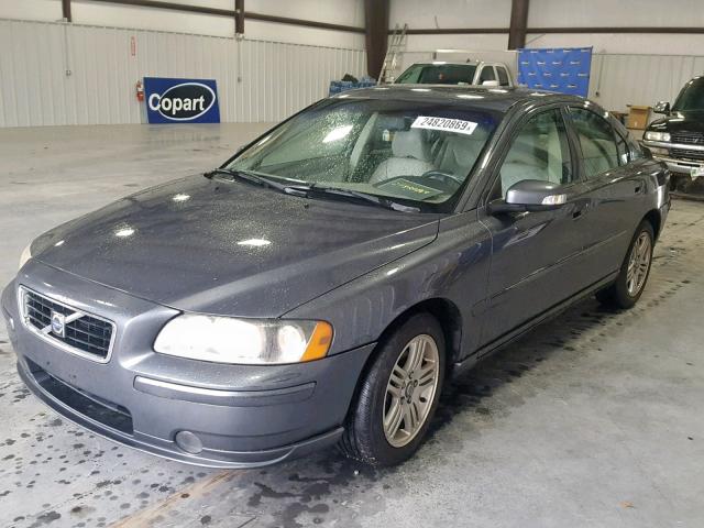 YV1RS592972626433 - 2007 VOLVO S60 2.5T GRAY photo 2