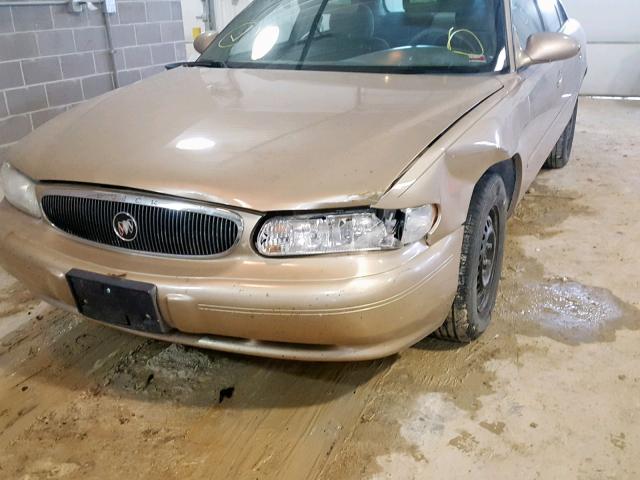 2G4WS52J351154801 - 2005 BUICK CENTURY CU GOLD photo 9