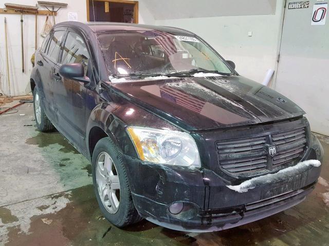 1B3HB48BX7D301177 - 2007 DODGE CALIBER SX BLACK photo 1