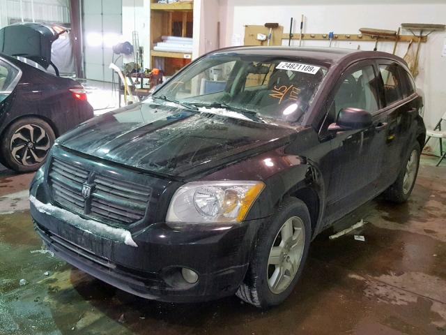 1B3HB48BX7D301177 - 2007 DODGE CALIBER SX BLACK photo 2