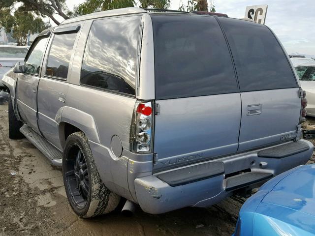 1GKEK13R5YR165537 - 2000 GMC YUKON DENA SILVER photo 3