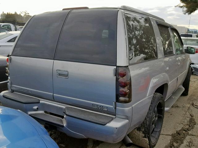 1GKEK13R5YR165537 - 2000 GMC YUKON DENA SILVER photo 4