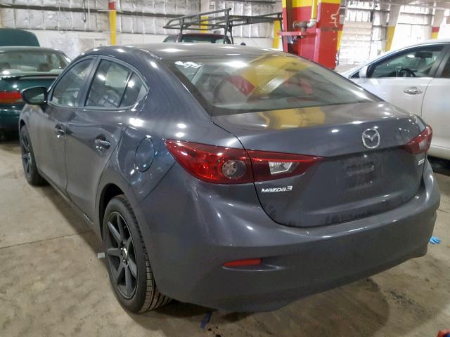 JM1BM1T77F1270700 - 2015 MAZDA 3 SV GRAY photo 3