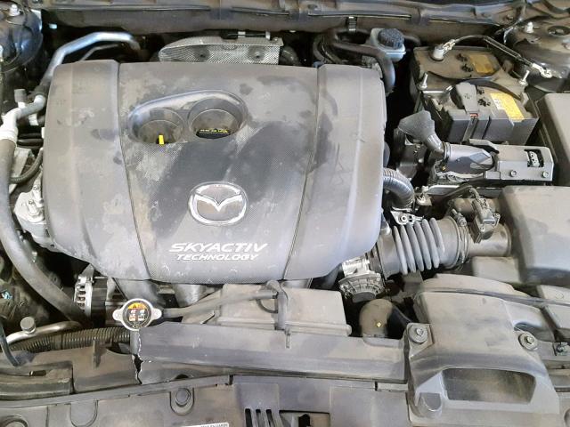 JM1BM1T77F1270700 - 2015 MAZDA 3 SV GRAY photo 7