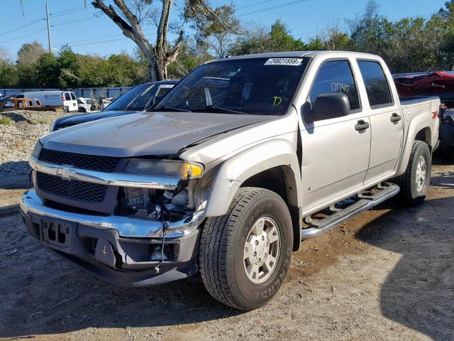 1GCDS136368127210 - 2006 CHEVROLET COLORADO GRAY photo 2