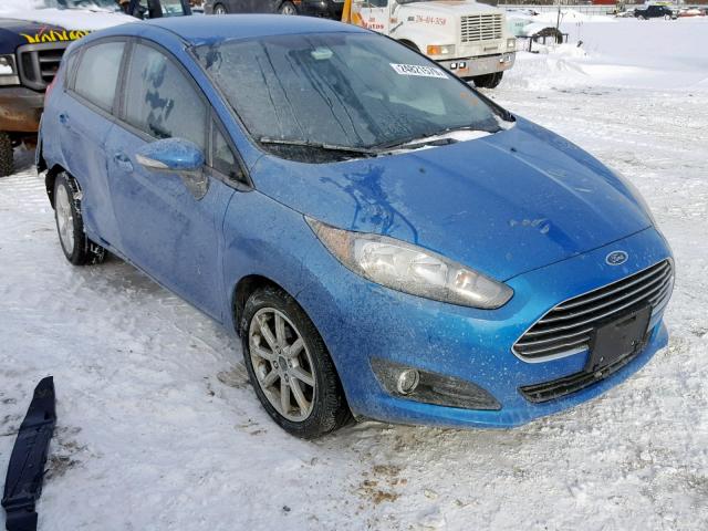 3FADP4EJXGM154086 - 2016 FORD FIESTA SE BLUE photo 1