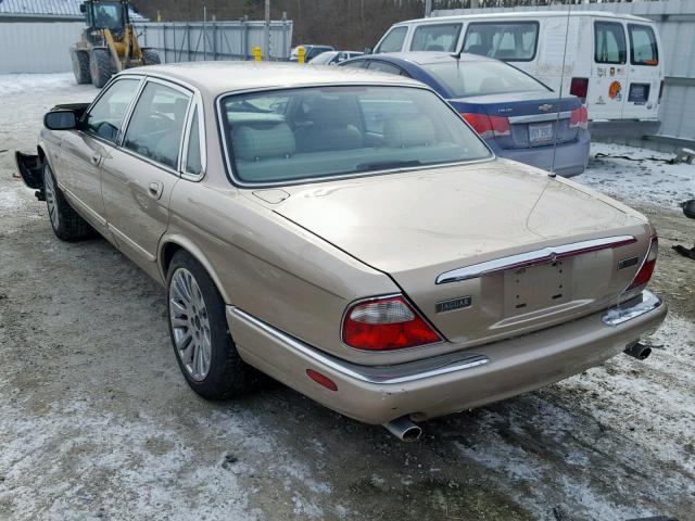 SAJHD1041XC873945 - 1999 JAGUAR XJ8 TAN photo 3