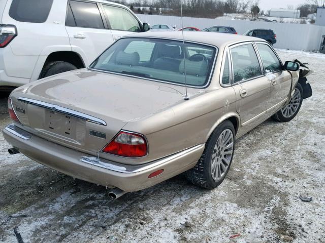 SAJHD1041XC873945 - 1999 JAGUAR XJ8 TAN photo 4