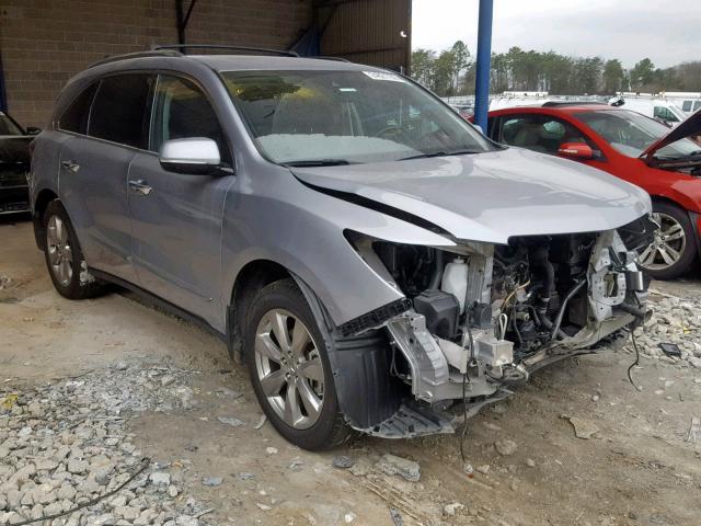 5FRYD4H98GB008164 - 2016 ACURA MDX ADVANC GRAY photo 1