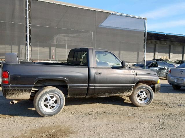 1B7HC16Z4WS538218 - 1998 DODGE RAM 1500 BLACK photo 9