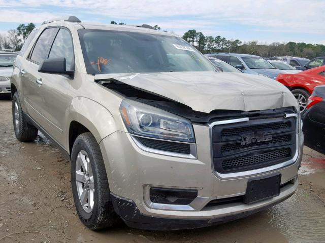 1GKKRNED1GJ151350 - 2016 GMC ACADIA SLE BEIGE photo 1