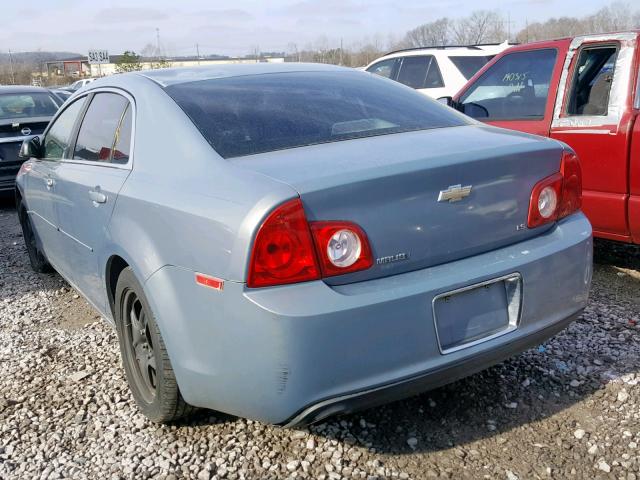 1G1ZG57BX9F202483 - 2009 CHEVROLET MALIBU LS 灰色 照片 3