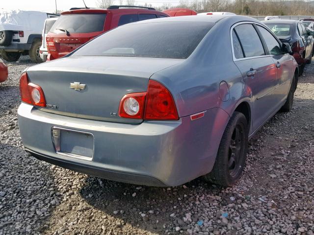 1G1ZG57BX9F202483 - 2009 CHEVROLET MALIBU LS 灰色 照片 4