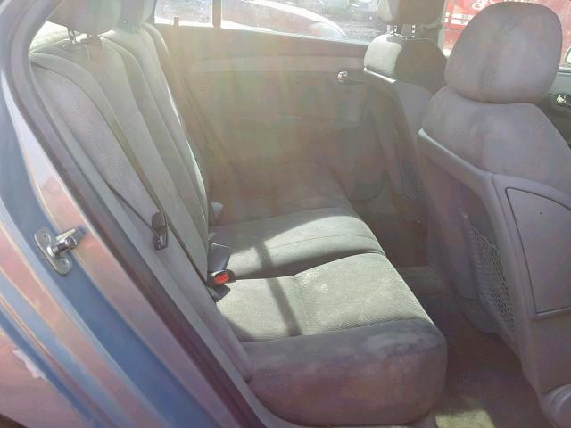 1G1ZG57BX9F202483 - 2009 CHEVROLET MALIBU LS 灰色 照片 6