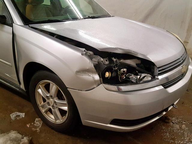 1G1ZT64884F248073 - 2004 CHEVROLET MALIBU MAX ვერცხლისფერი ფოტო 9