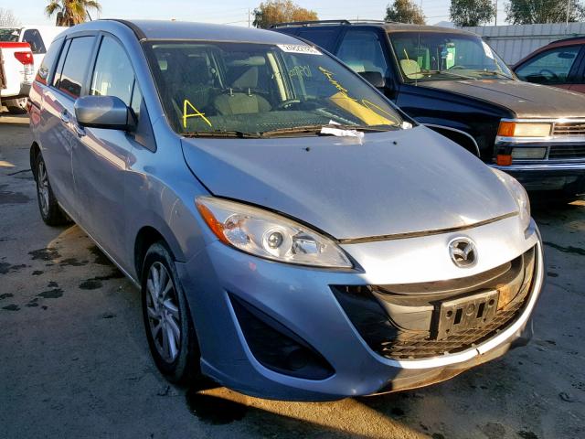 JM1CW2BL0C0125535 - 2012 MAZDA 5 BLUE photo 1