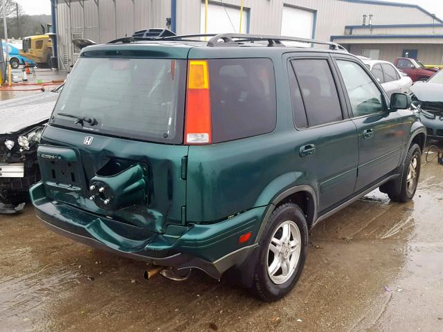 JHLRD18751S002211 - 2001 HONDA CR-V SE TEAL photo 4