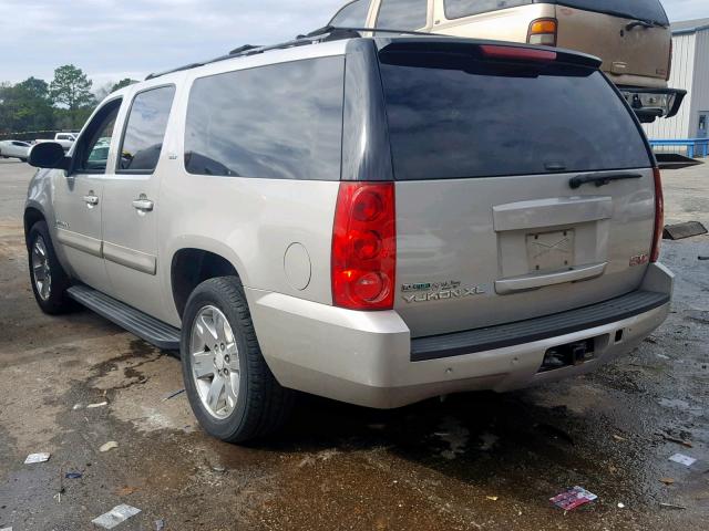 1GKFC16047J232138 - 2007 GMC YUKON XL C BEIGE photo 3