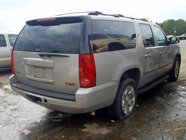 1GKFC16047J232138 - 2007 GMC YUKON XL C BEIGE photo 4