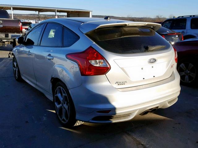 1FADP3L99DL127588 - 2013 FORD FOCUS ST SILVER photo 3