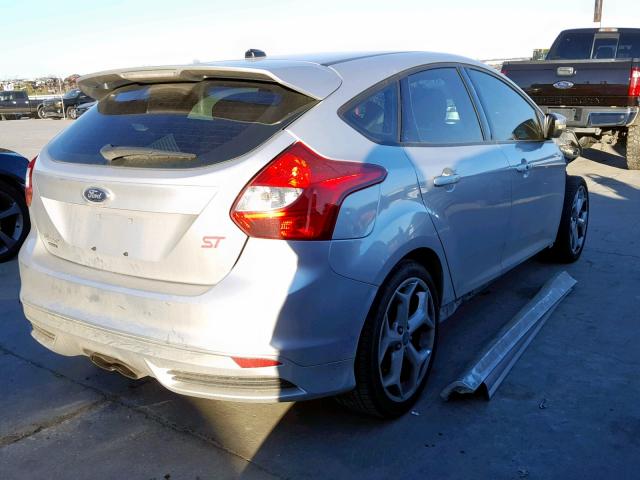 1FADP3L99DL127588 - 2013 FORD FOCUS ST SILVER photo 4
