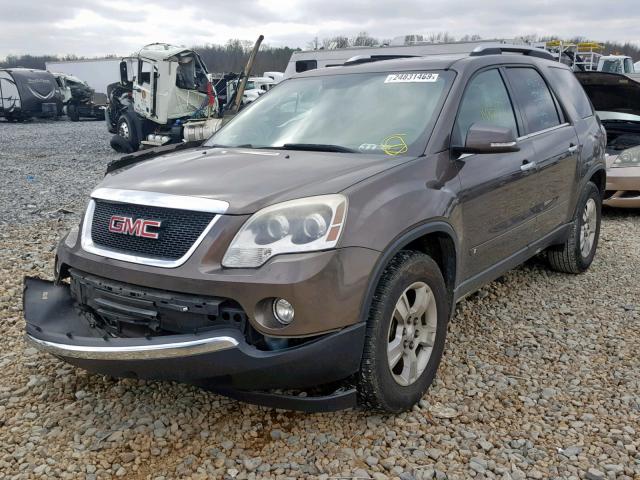 1GKER23D29J170703 - 2009 GMC ACADIA SLT BROWN photo 2