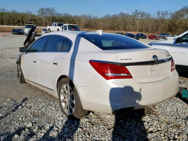 1G4GD5G39FF302615 - 2015 BUICK LACROSSE P WHITE photo 3