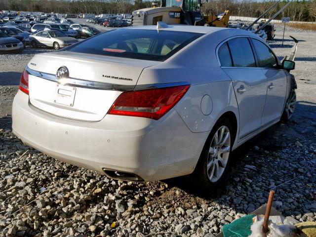 1G4GD5G39FF302615 - 2015 BUICK LACROSSE P WHITE photo 4