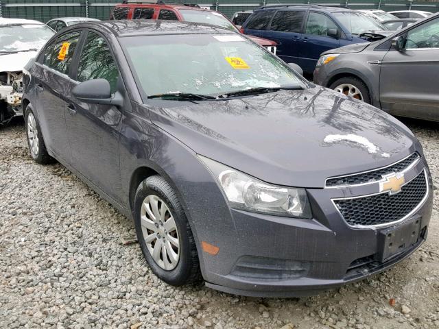 1G1PC5SHXB7101278 - 2011 CHEVROLET CRUZE LS GRAY photo 1