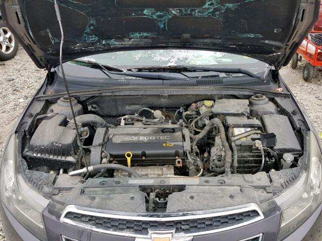 1G1PC5SHXB7101278 - 2011 CHEVROLET CRUZE LS GRAY photo 7