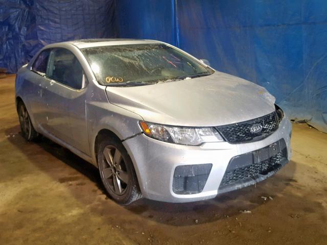 KNAFU6A26A5264035 - 2010 KIA FORTE EX SILVER photo 1