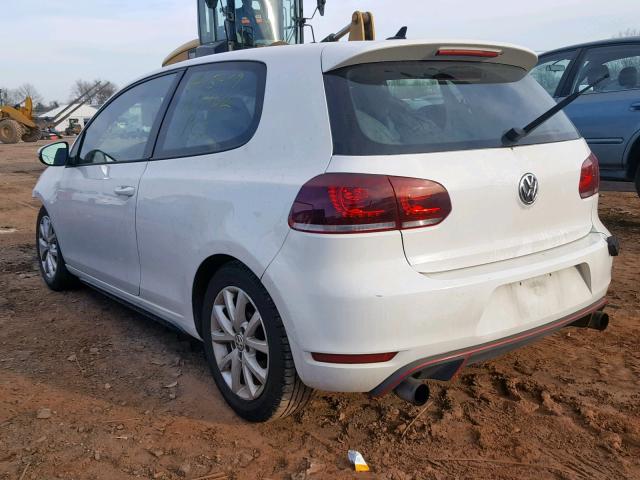 WVWFD7AJ4BW163832 - 2011 VOLKSWAGEN GTI 白色 照片 3