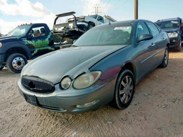 2G4WC532551253611 - 2005 BUICK LACROSSE C GRAY photo 2