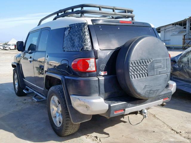 JTEZU11F58K007591 - 2008 TOYOTA FJ CRUISER BLACK photo 3