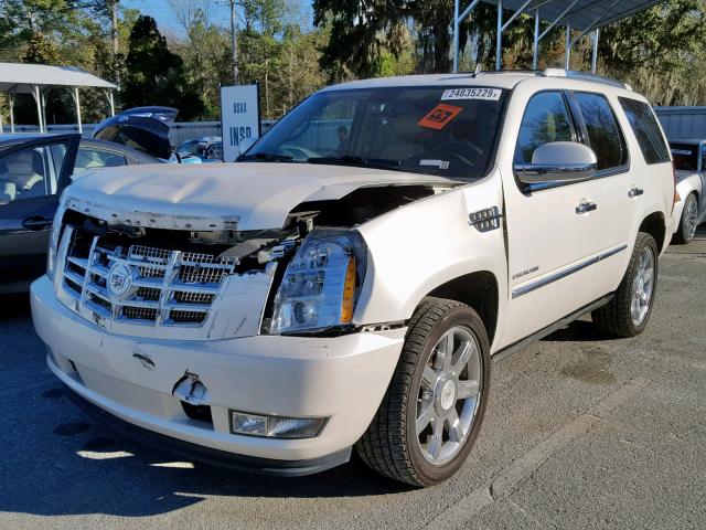 1GYUCCEF1AR250121 - 2010 CADILLAC ESCALADE P WHITE photo 2