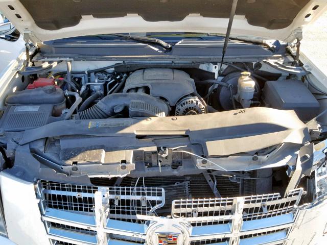 1GYUCCEF1AR250121 - 2010 CADILLAC ESCALADE P WHITE photo 7