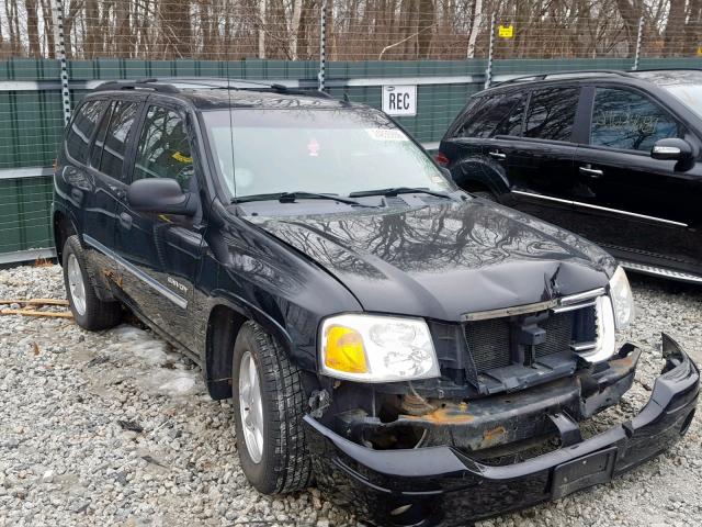 1GKDT13S262184225 - 2006 GMC ENVOY BLACK photo 1