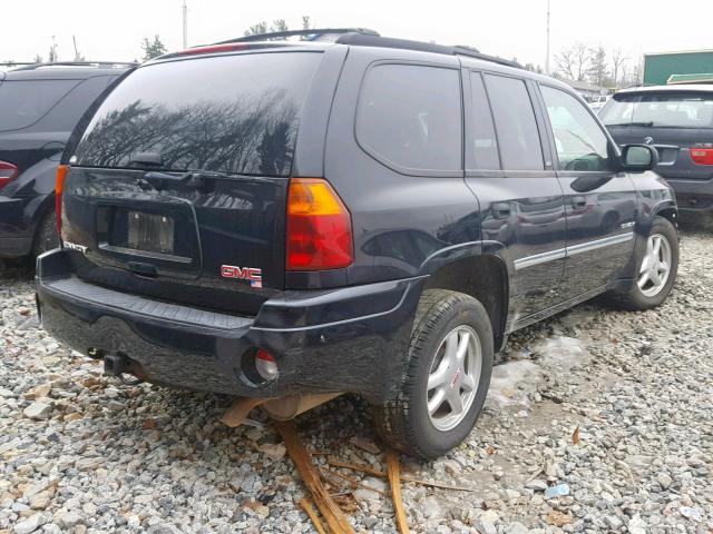 1GKDT13S262184225 - 2006 GMC ENVOY BLACK photo 4