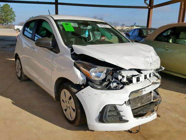 KL8CB6SA3HC768137 - 2017 CHEVROLET SPARK LS WHITE photo 1