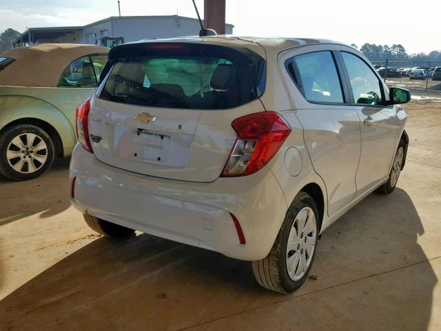 KL8CB6SA3HC768137 - 2017 CHEVROLET SPARK LS WHITE photo 4